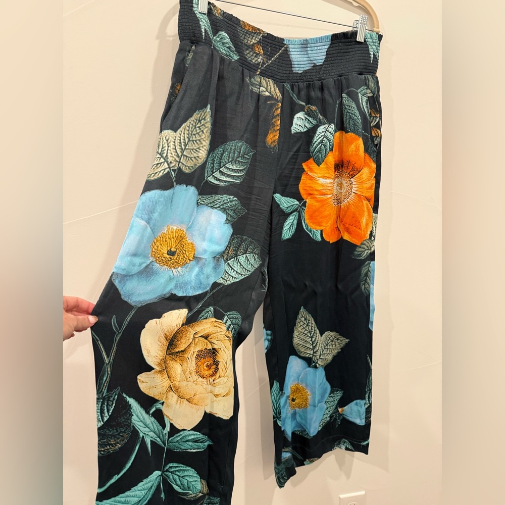 Flowery Flowy Pants from Anthropology